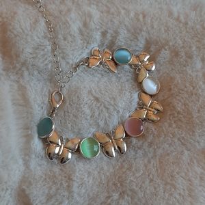 Butterfly detail bracelet